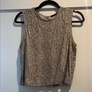 Jenni Kayne Leopard Print Tank Top
